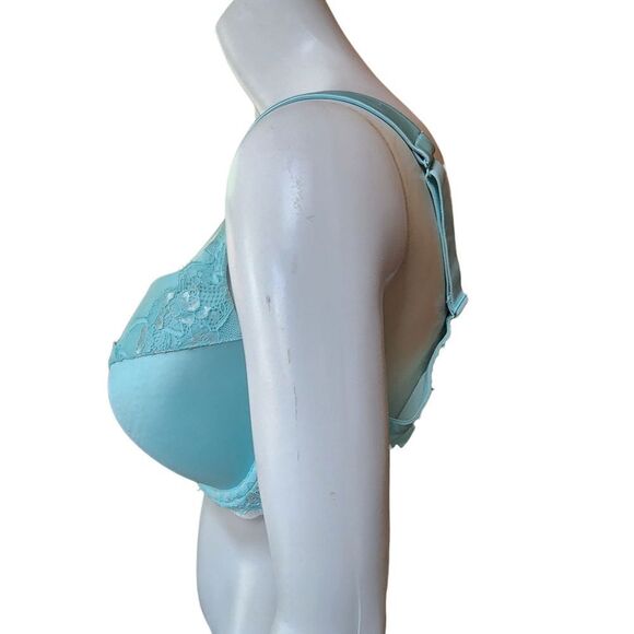 Ambrielle Full Figure Blue Bra (40D) - Picture 3 of 5